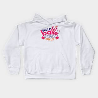 Punjabi - Balle balle vibes only Kids Hoodie